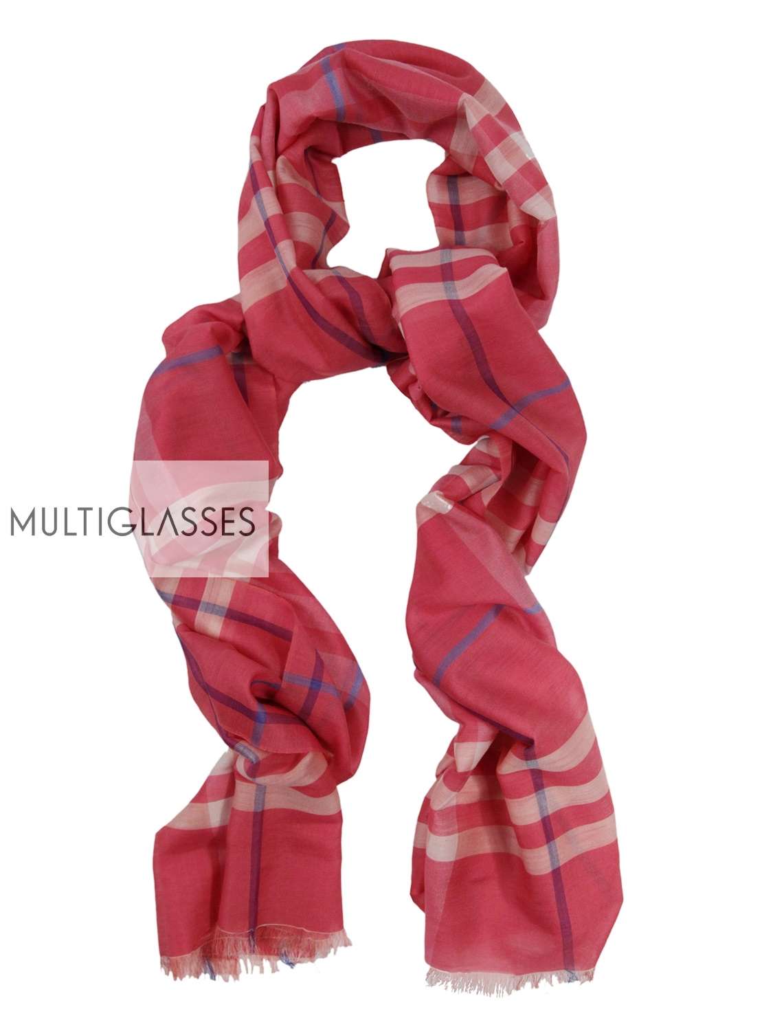 Купить Check Silk Scarf 