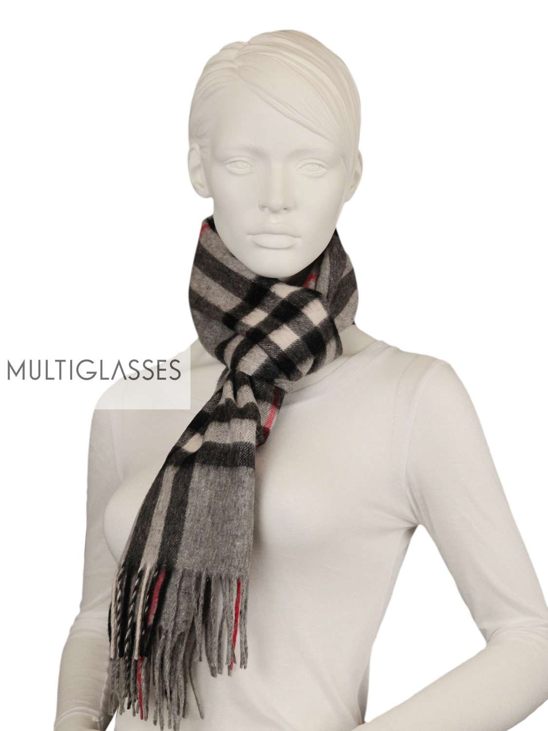 Купить Check Cashemere Scarf 