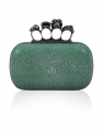 Купить Knuckle-duster stone clutch 