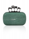 Купить Knuckle-duster stone clutch 