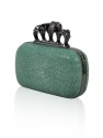 Купить Knuckle-duster stone clutch 