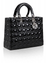 Купить Lady Dior Patent Large Bag 