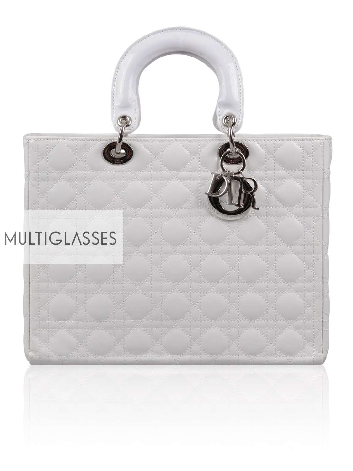 Купить Lady Dior Patent Large Bag 