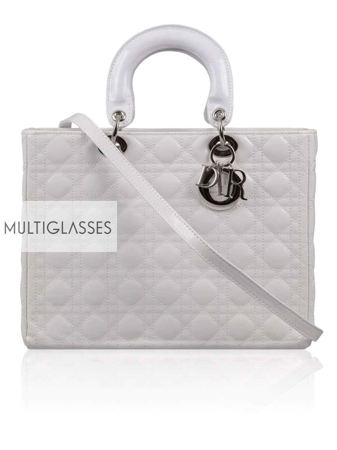 Купить Lady Dior Patent Large Bag 