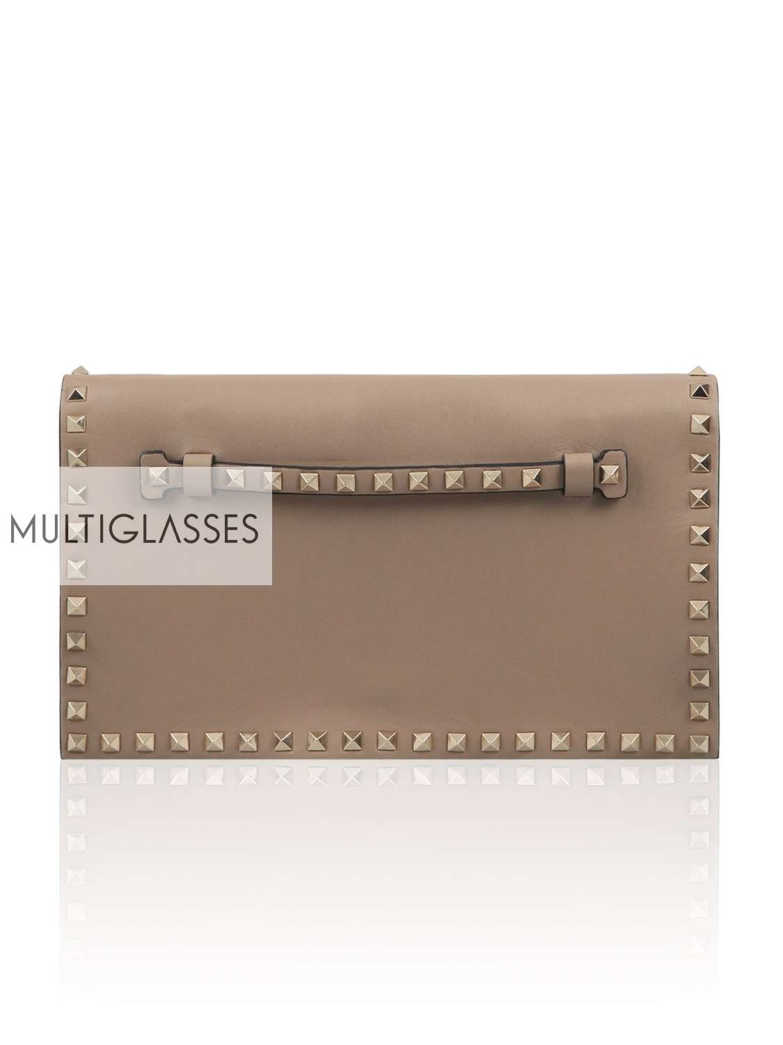 Купить Rockstud Leather Clutch 