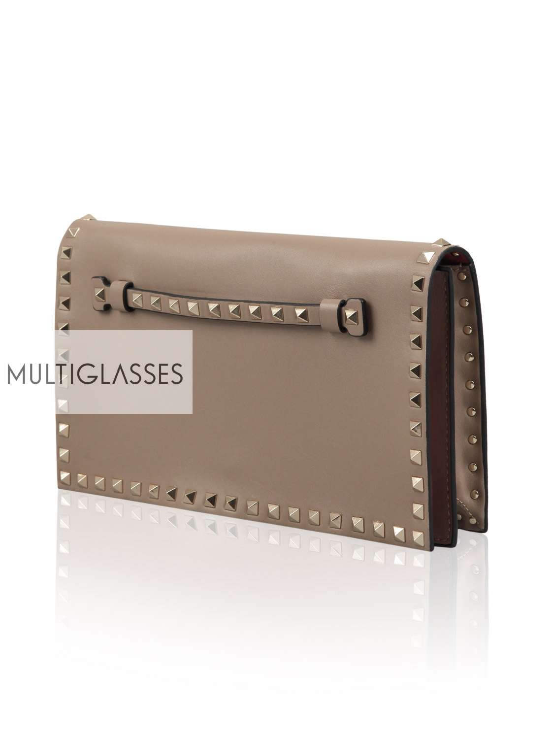 Купить Rockstud Leather Clutch 