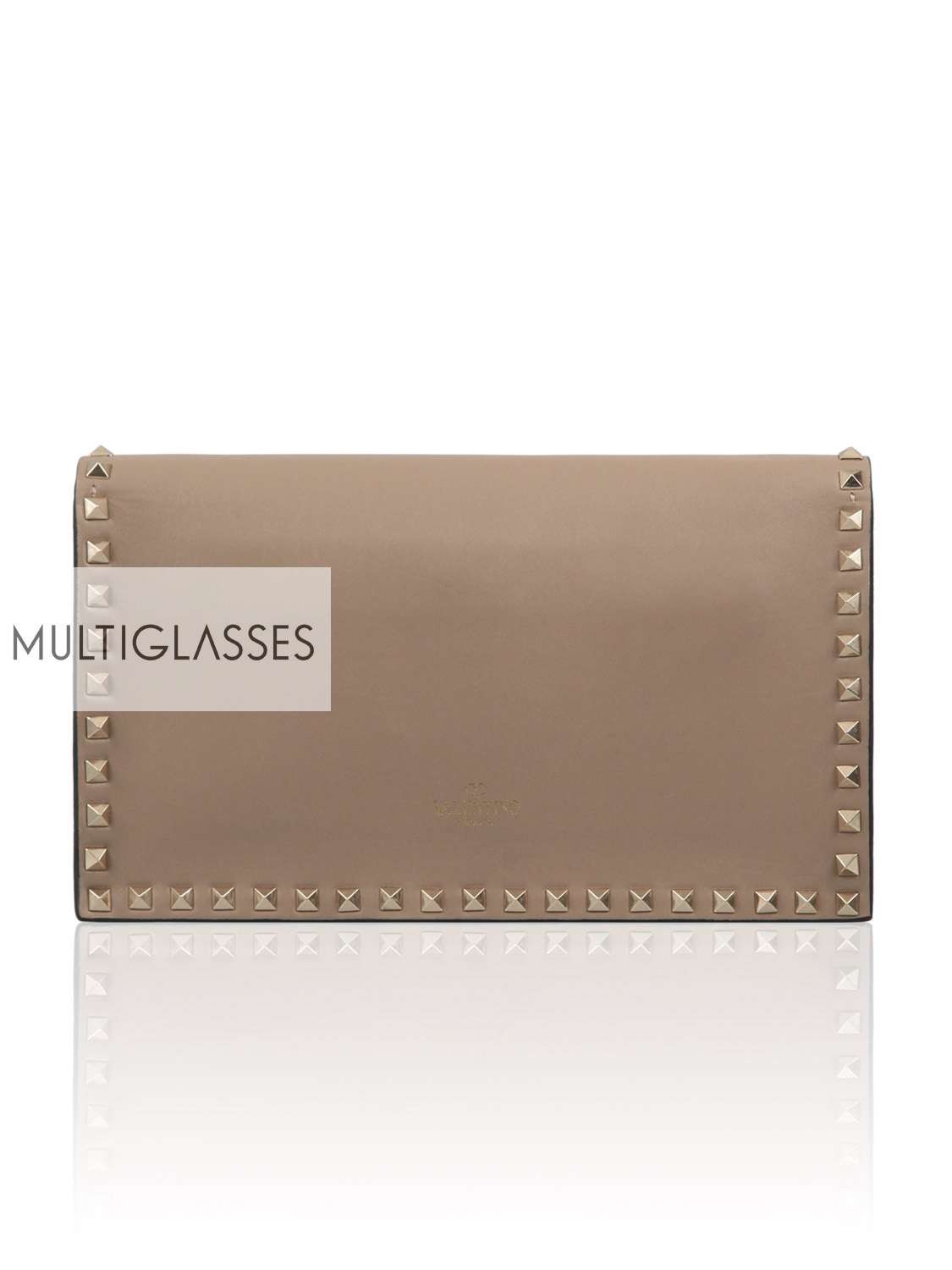 Купить Rockstud Leather Clutch 