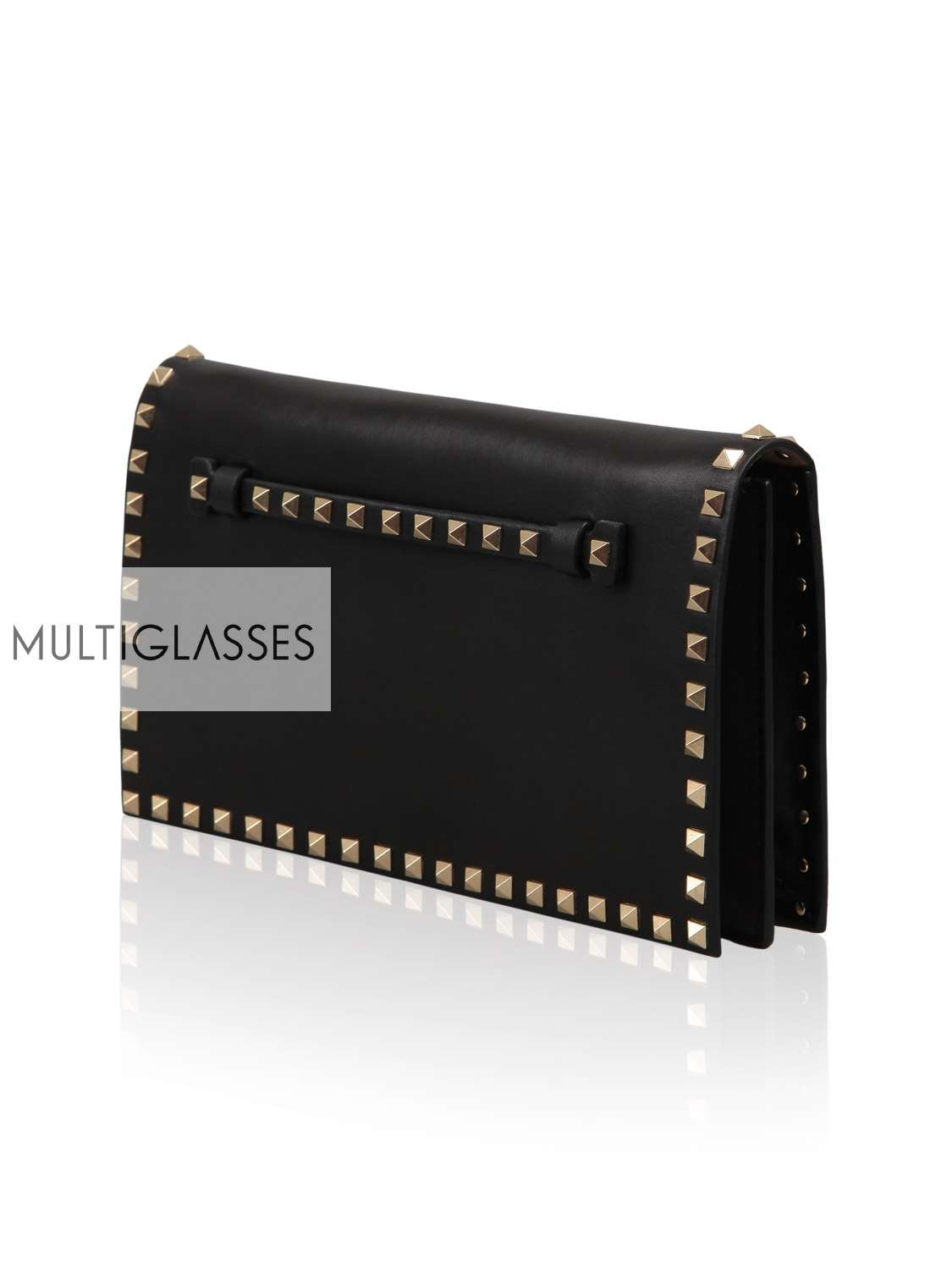 Купить Rockstud Leather Clutch 