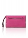 Купить Rockstud Leather Clutch 