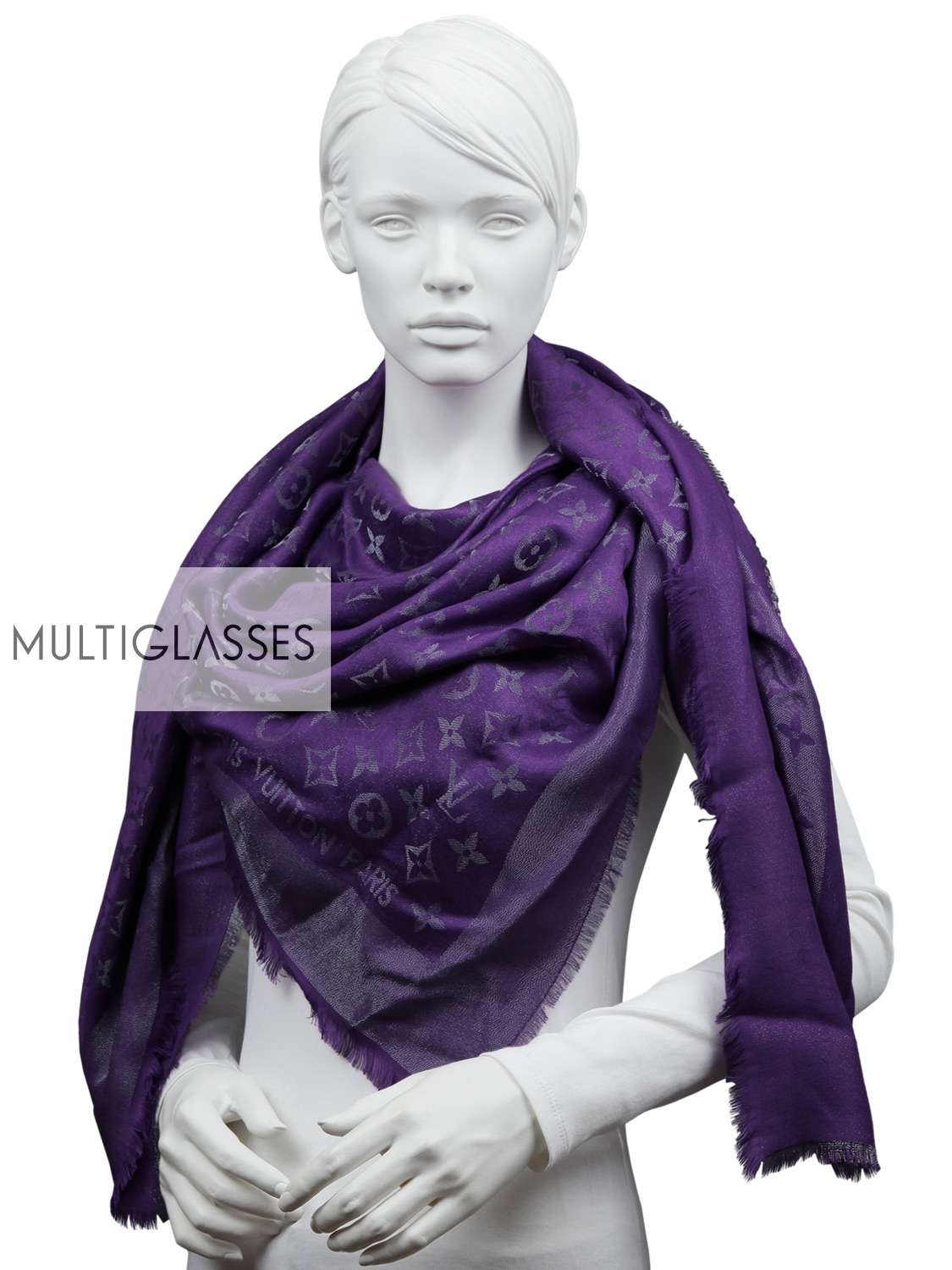 Купить Monogram Lurex Shawl 