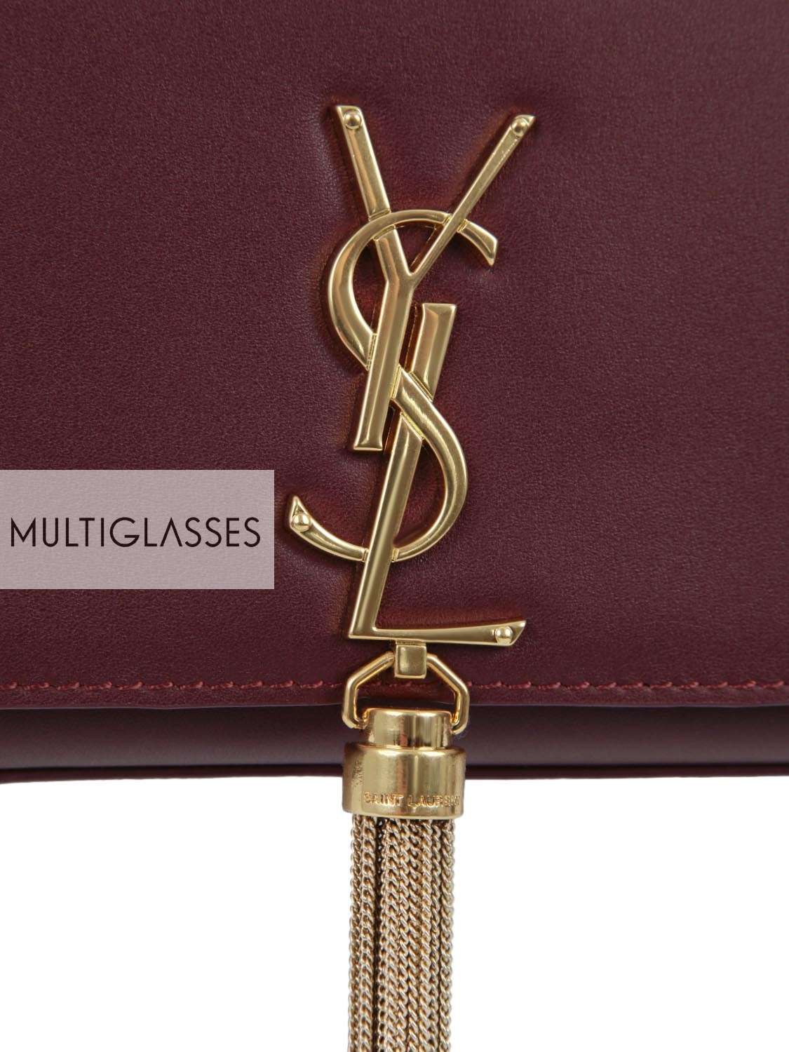 Купить CLASSIC MONOGRAM SAINT LAURENT TASSEL CLUTCH 