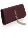 Купить CLASSIC MONOGRAM SAINT LAURENT TASSEL CLUTCH 