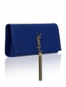 Купить CLASSIC MONOGRAM SAINT LAURENT TASSEL CLUTCH 