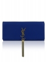 Купить CLASSIC MONOGRAM SAINT LAURENT TASSEL CLUTCH 