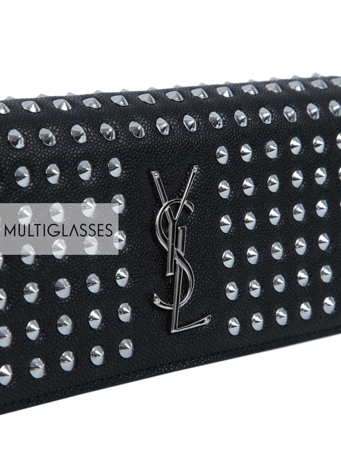 Купить STUDDED CLASSIC MONOGRAM SAINT LAURENT CLUTCH 