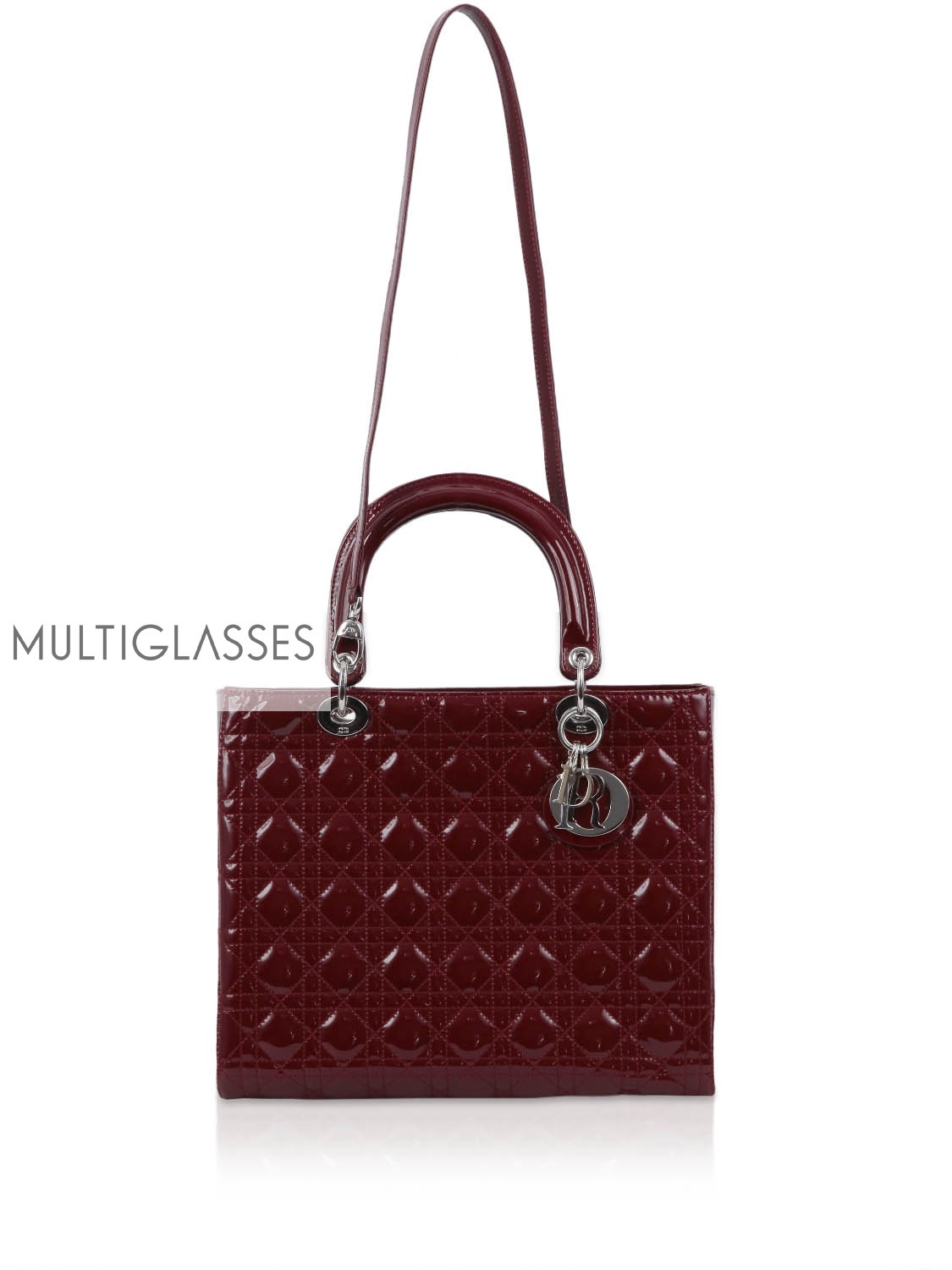 Купить Lady Dior Patent Large Bag 