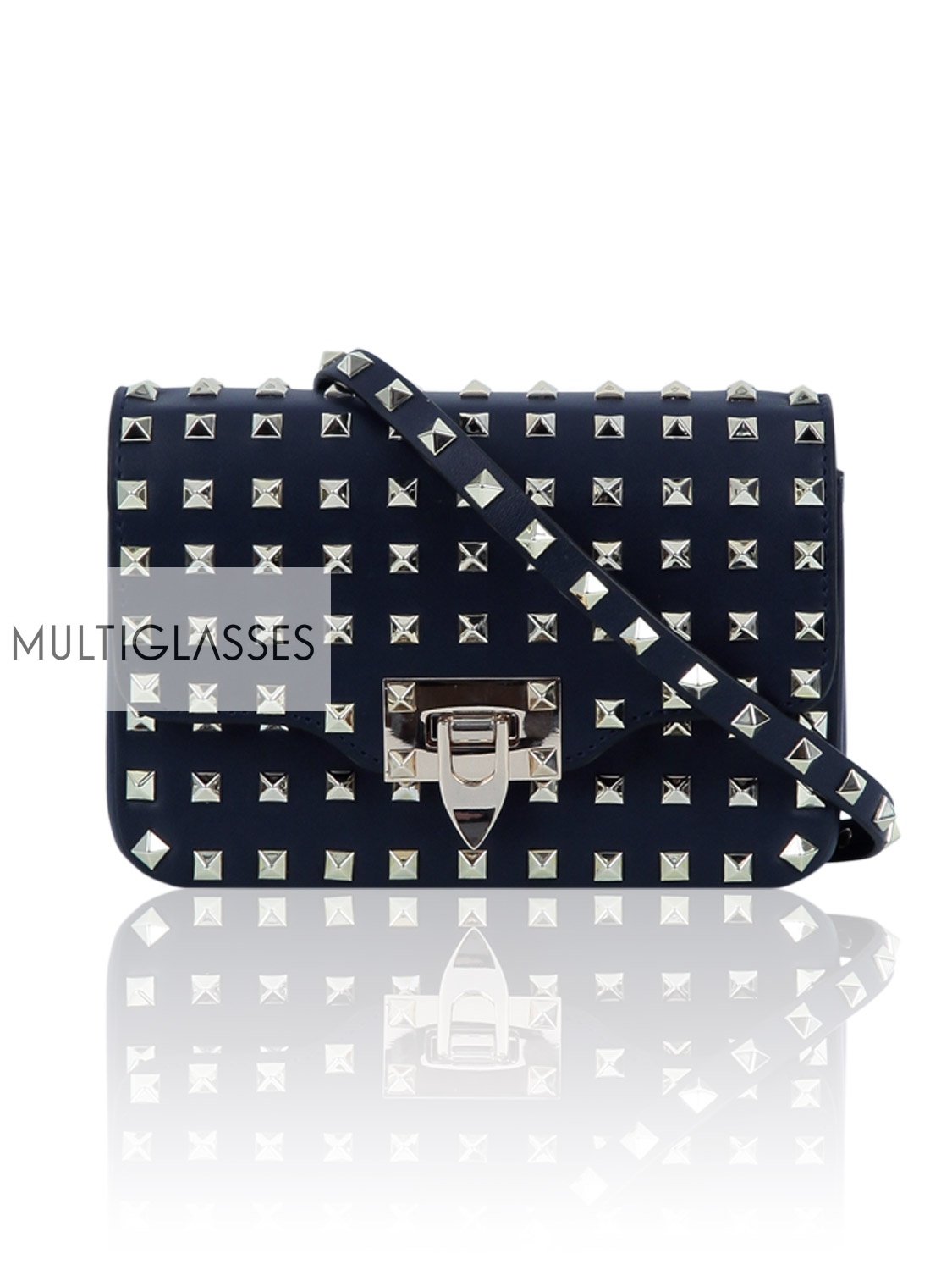 Купить Rockstud Shoulder Flap Bag 