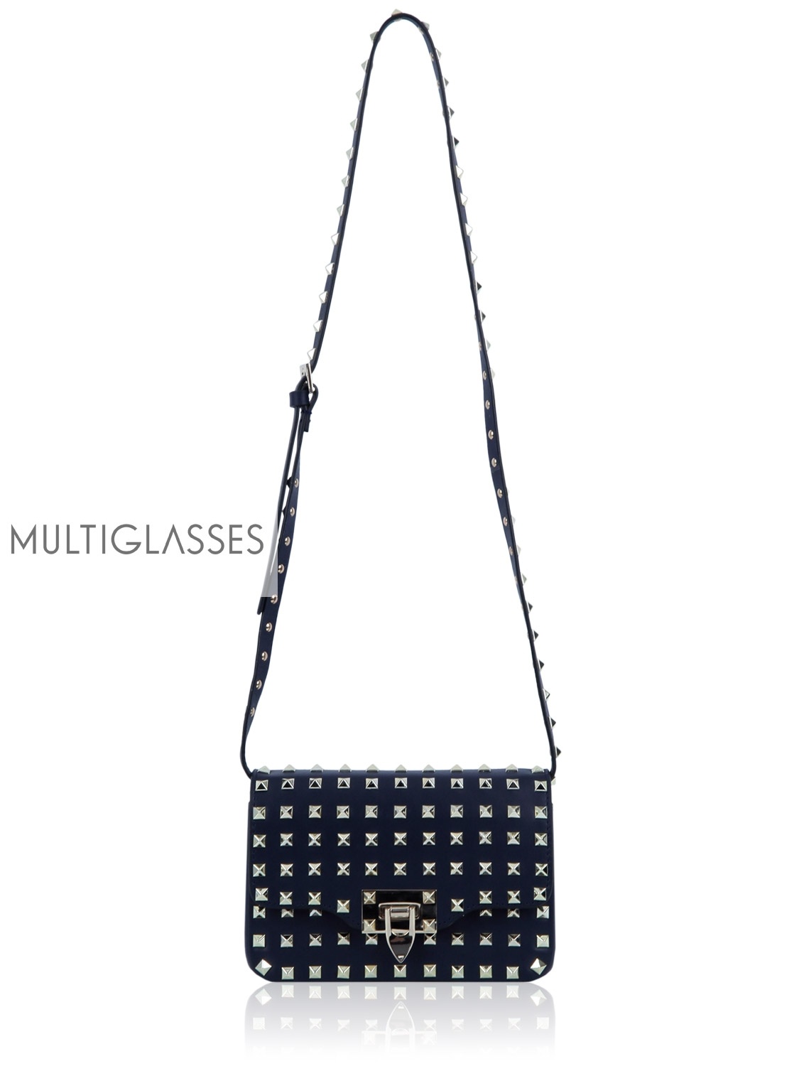 Купить Rockstud Shoulder Flap Bag 