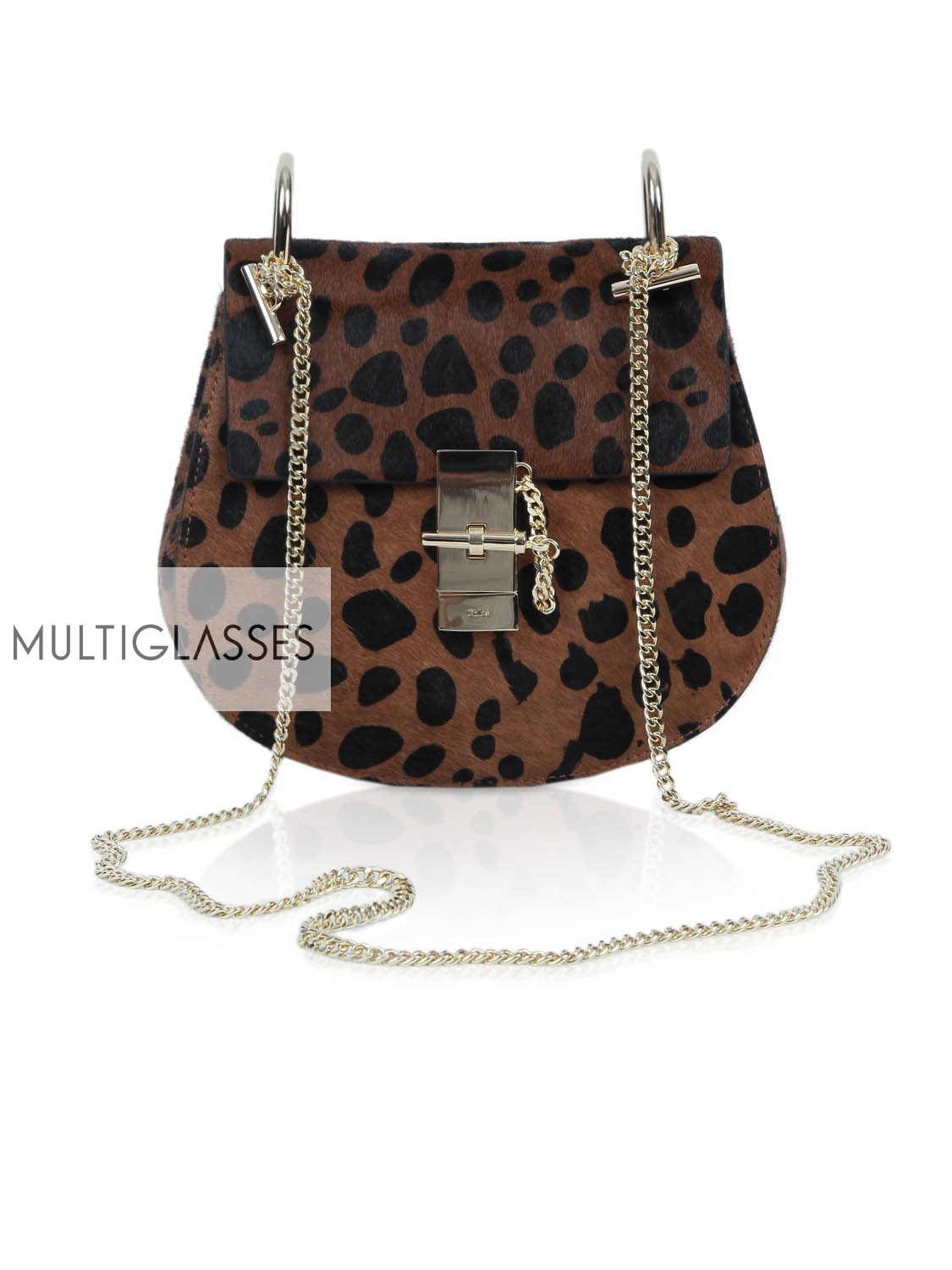 Купить Leopard Drew Shoulder Bag 