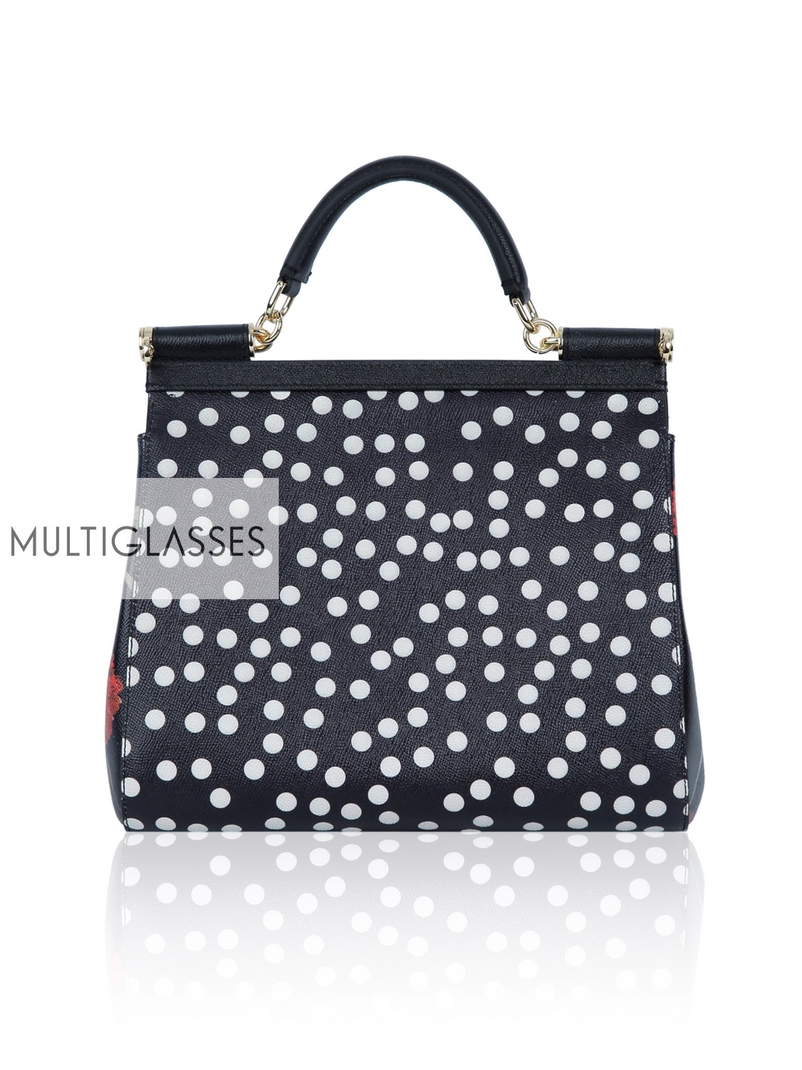 Купить Miss Sicily Polka Dot Bag 