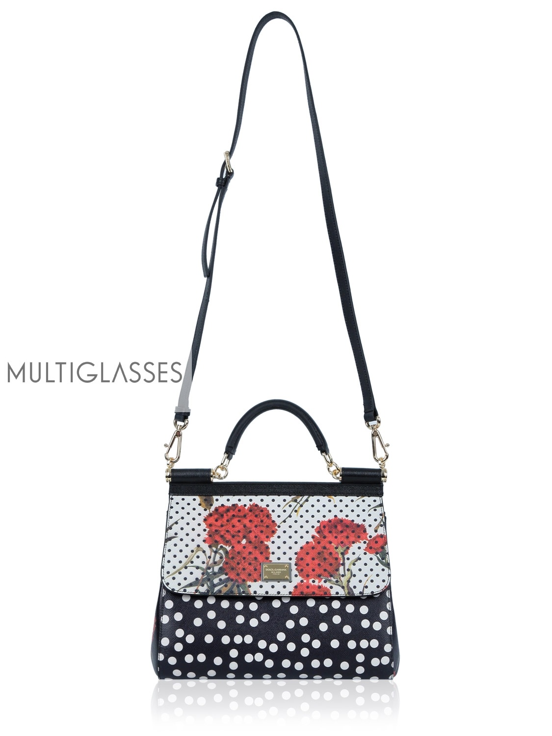 Купить Miss Sicily Polka Dot Bag 