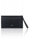 Купить Rockstud Leather Clutch 