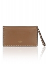 Купить Rockstud Leather Clutch 