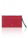 Купить Rockstud Leather Clutch 