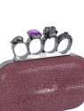 Купить Knuckle-duster stone clutch 