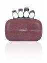 Купить Knuckle-duster stone clutch 