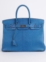 Купить Birkin 35 из кожи питона 