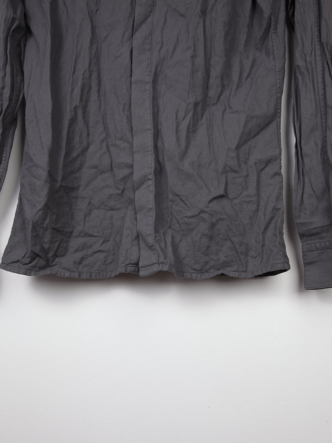 Купить Gray button up shirt 