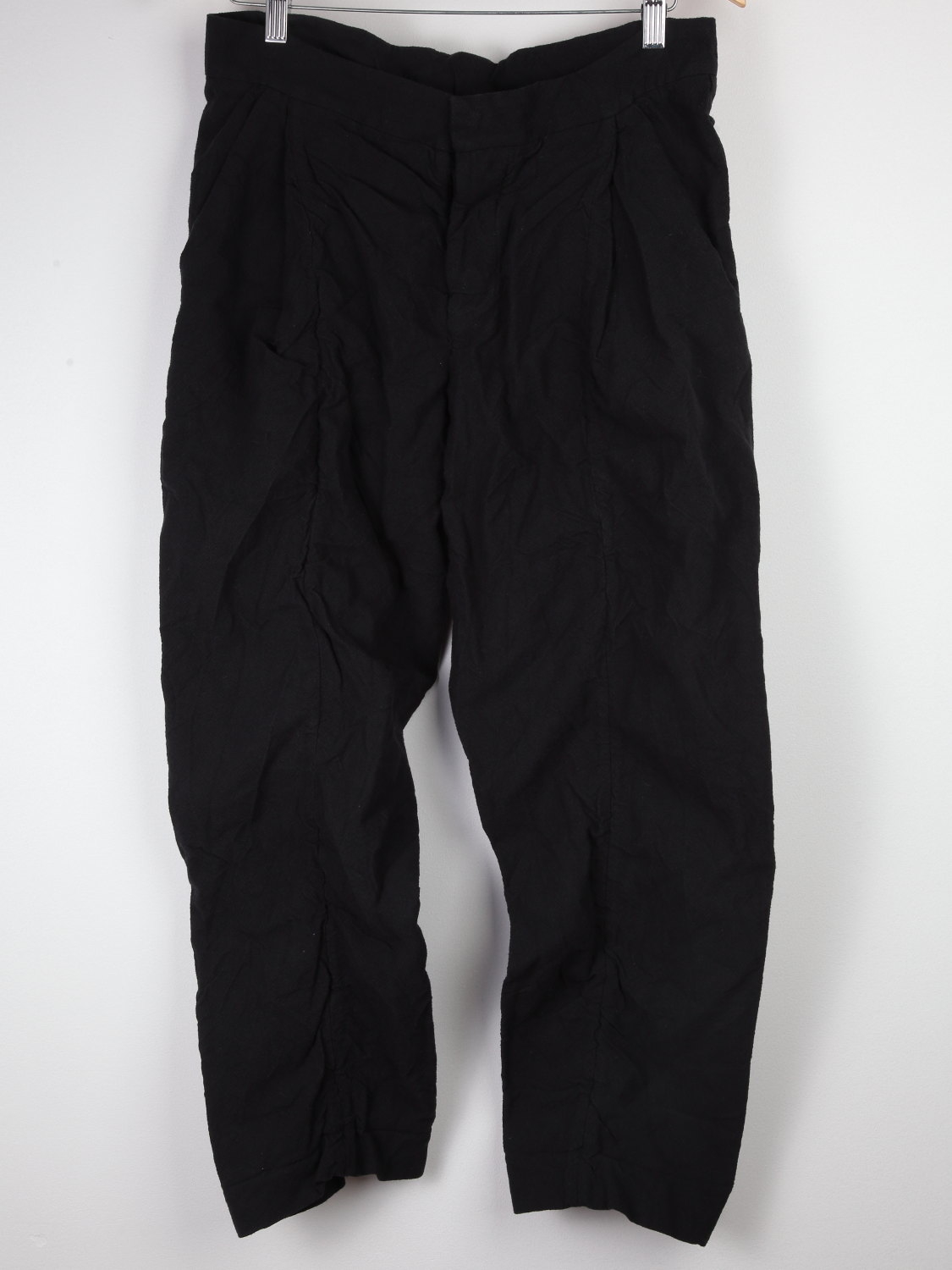 Купить Black wool pants 