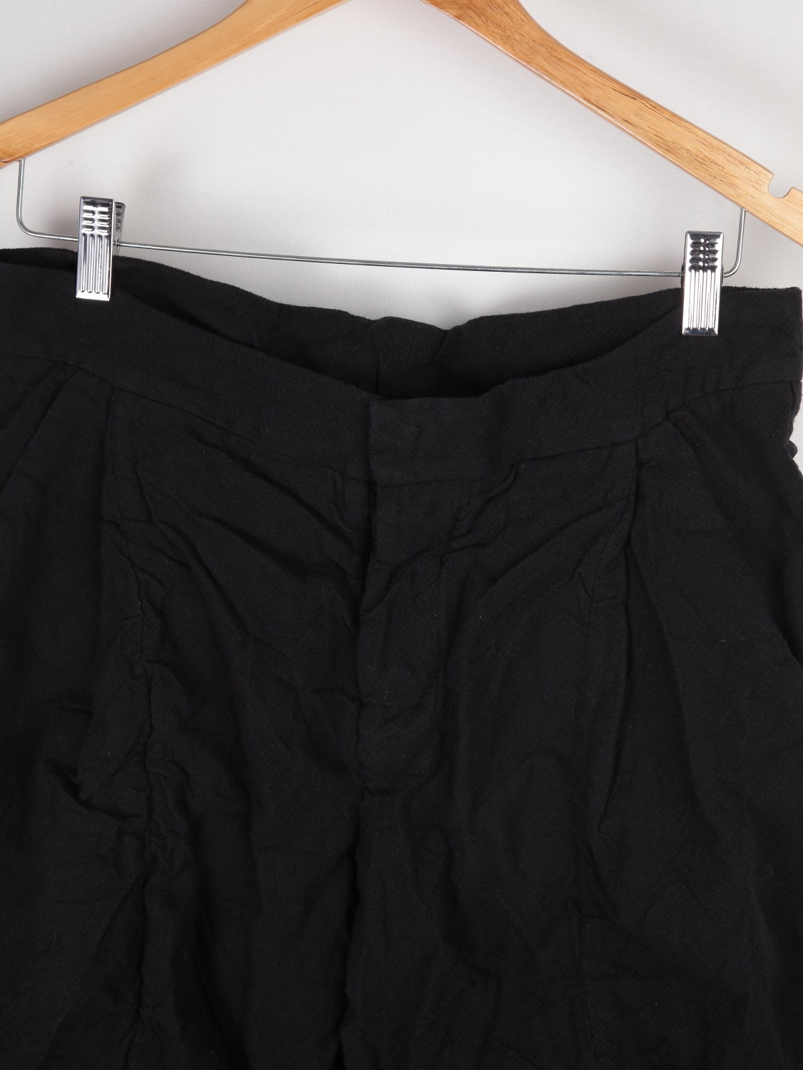 Купить Black wool pants 
