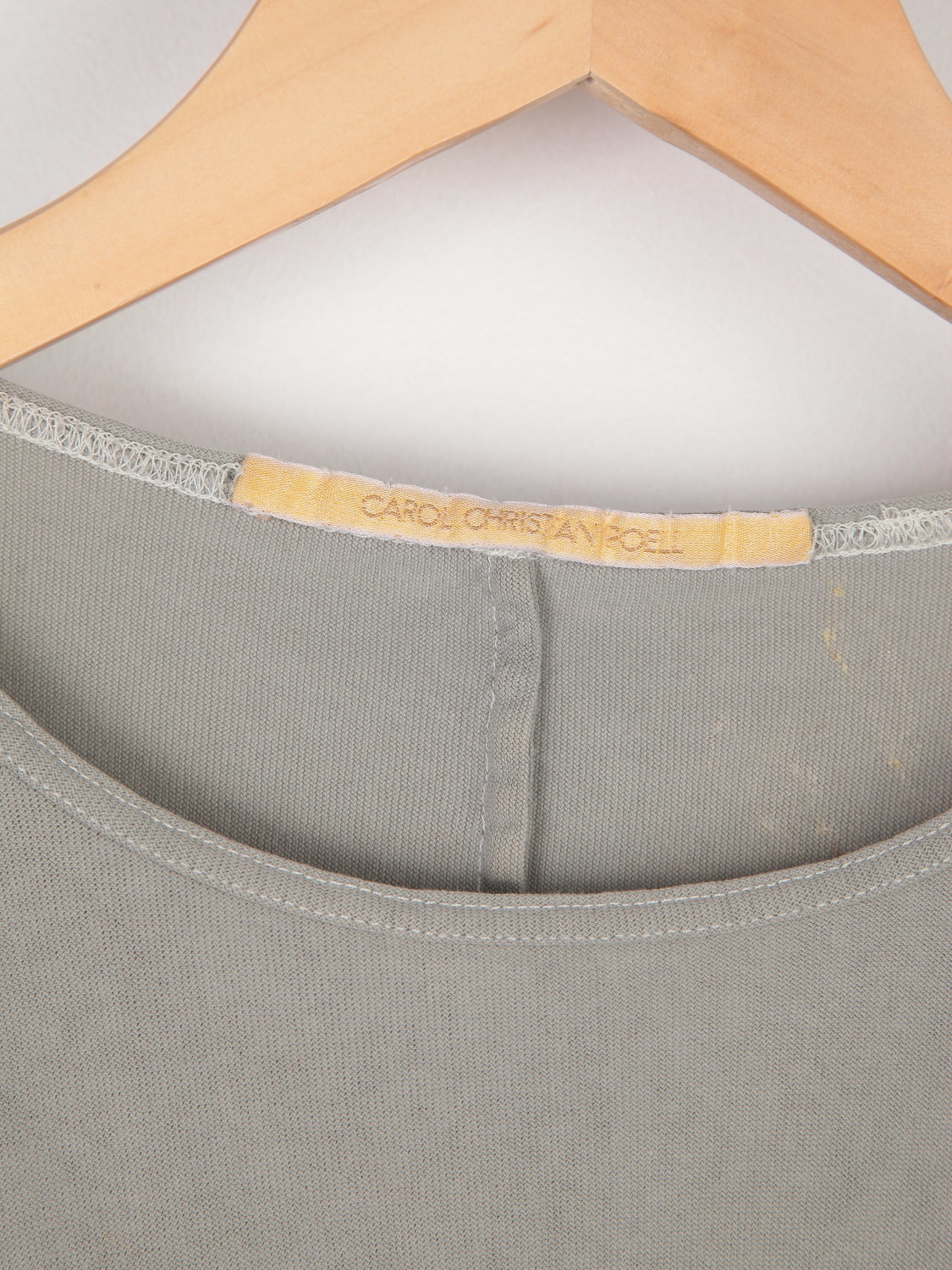 Купить Gray knitted cotton longsleeve 