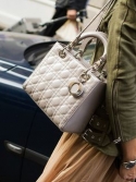 Звезды с Lady Dior Medium Bag