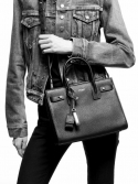 Звезды с Sac De Jour leather tote