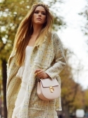 Звезды с Leopard Drew Shoulder Bag